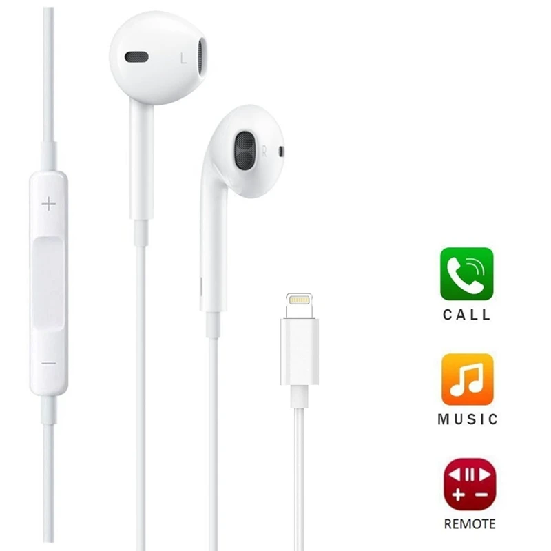 Ikismo In Ear Stereo Bass проводные наушники с микрофоном для iphone 8 7 Plus X XR XS Max музыкальные