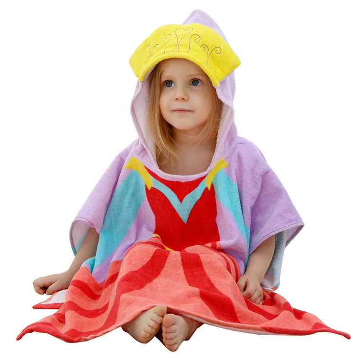 Высокое качество Детские Банные халаты 7 видов стилей детское полотенце с милым