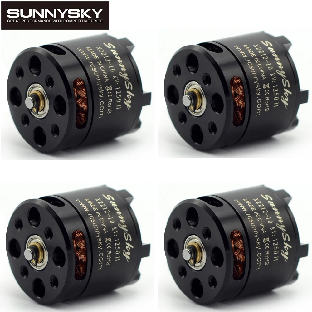 1 шт. 100% оригинальный Sunnysky X2212 980KV/1250KV/KV1400/2450KV бесщеточный мотор (короткий вал)