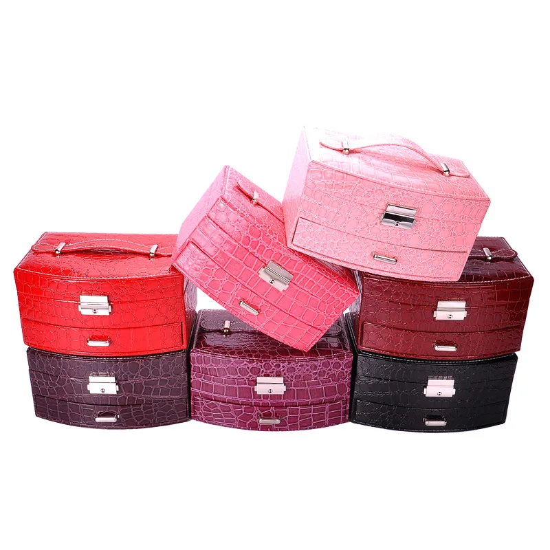 Multilaye дизайнерская шкатулка для украшений зеркальный магазин больше ювелирных