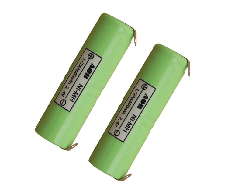 Cncool 2 шт./лот 2*1/2AA 4 V 600 mAh бритва батарея ni mh аккумуляторная Быстрая