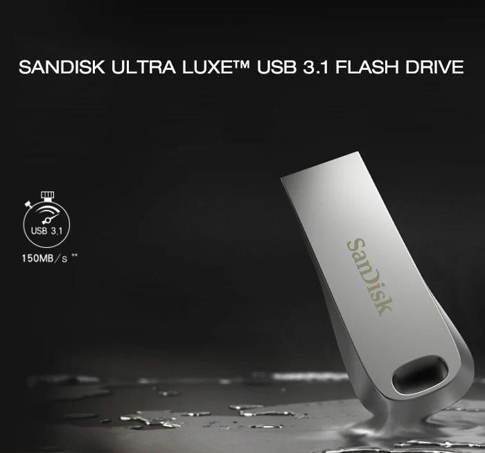 Флеш-накопитель sandisk, ультра роскошный, полностью металлический корпус, usb флеш-накопитель, 32 ГБ, флеш-накопитель, 16 ГБ, USB флеш-накопитель, 128 ГБ, карта памяти, USB 3,1, 64 ГБ