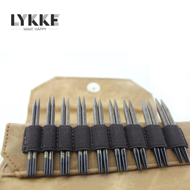 LYKKE 3 5 &quotНабор сменных круговых вязальных спиц UMBER ограниченного выпуска | Дом и