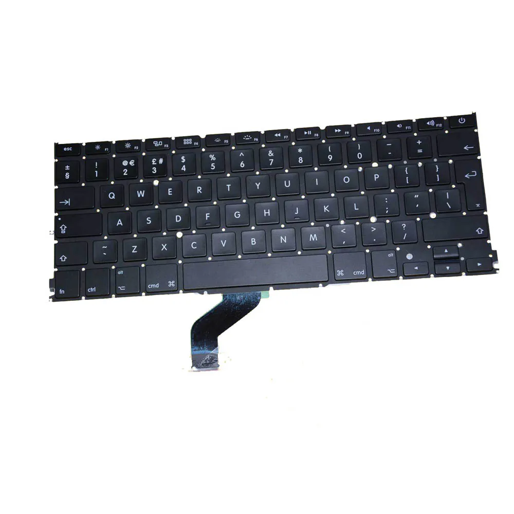Фирменная Новинка Великобритании клавиатура для Apple Macbook Pro 13 &quotA1425 2012 retina
