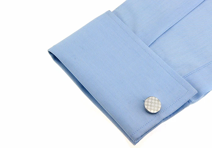 Высококачественные мужские дизайнерские запонки iGame из меди гладкие круглые с