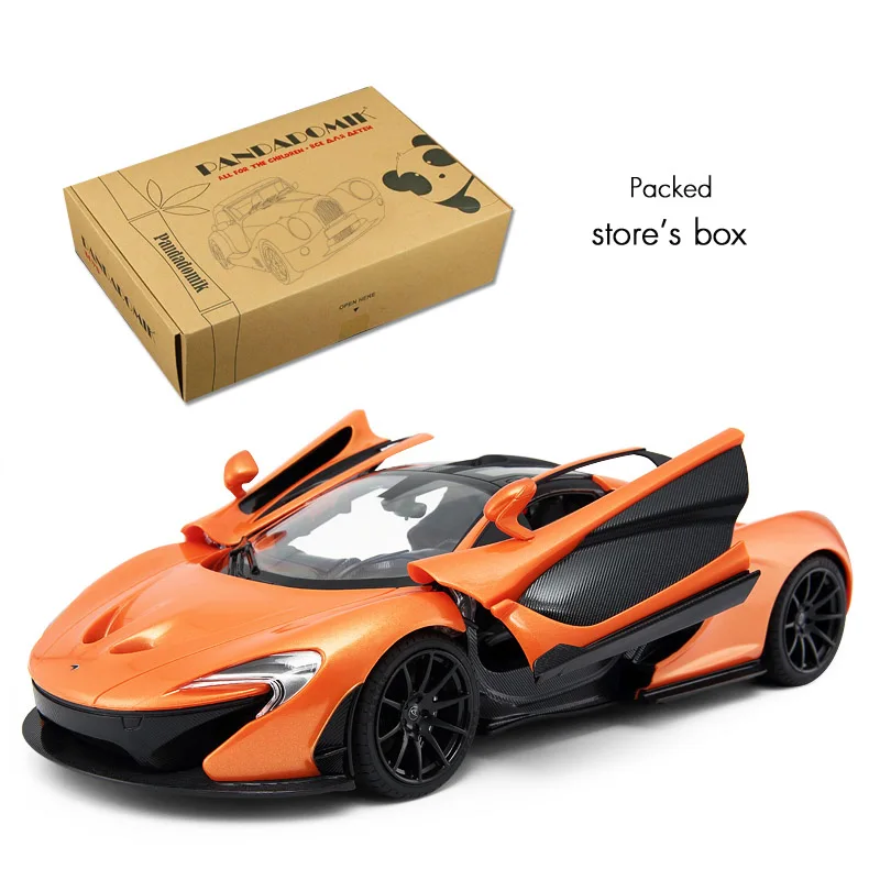 Orange stores box Rastar mlaren Радиоуправляемая машина 1:14, спортивный гоночный автомобиль, радиоуправляемые игрушки, радиоуправляемая машина, модель электромобиля, игрушки для мальчиков - Цвет: Orange stores box