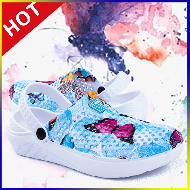 Классические слипоны Садовая обувь Женские быстросохнущие летние пляжные