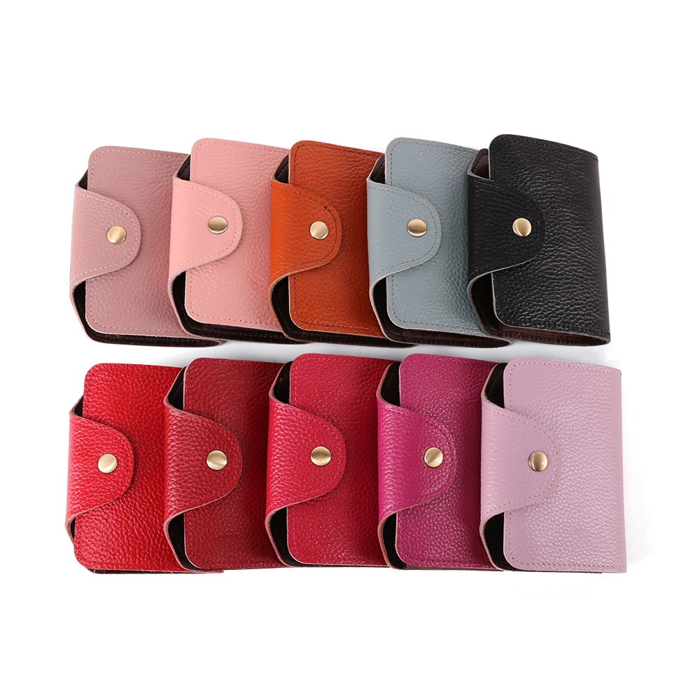 JOGUJOS 2020 кошелек унисекс из натуральной кожи Женский Мужской Rfid держатель для