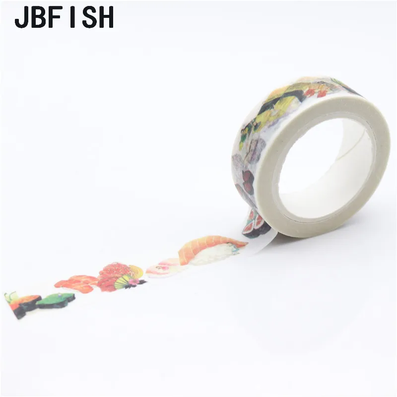 Японская Бумага JBFISH наклейка лента для милого торта Washi школьные принадлежности