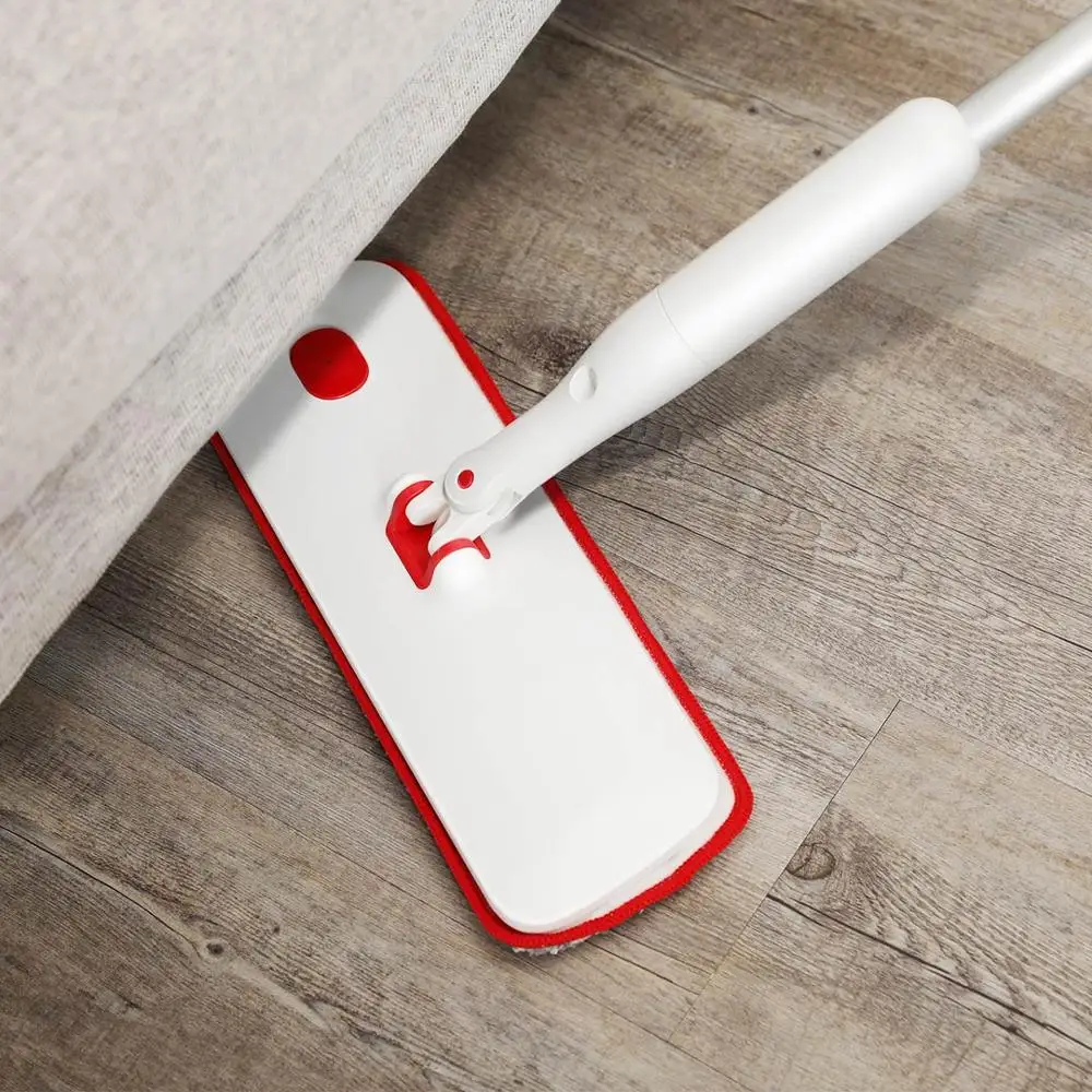 Mijia YIJIE 2 In 1 Flat Spray Floor Mop 360° Universal Rotating Home Cleaning Tools Microfiber Cloth 270ml Water Sweeper | Дом и сад