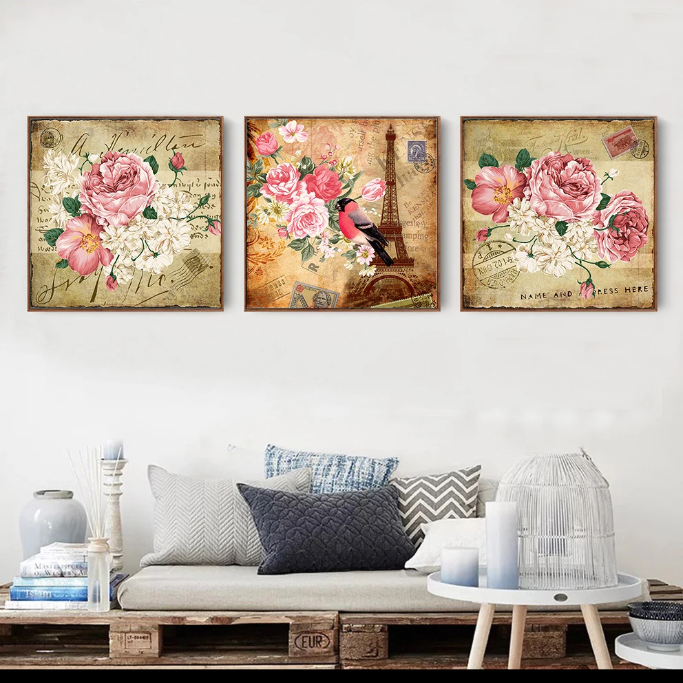 Картина маслом Печать на холсте Эйфелева башня Пизанская Богиня Свободы Биг Бен