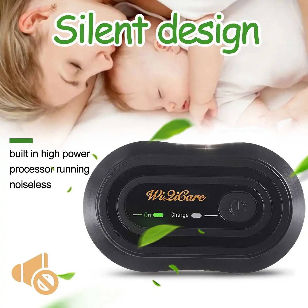 Водонепроницаемый 2200 мАч CPAP озоновый очиститель вентиляции дезинфектор стерилизатор очиститель воздуха дезинфекция овощи стерилизация IPX1