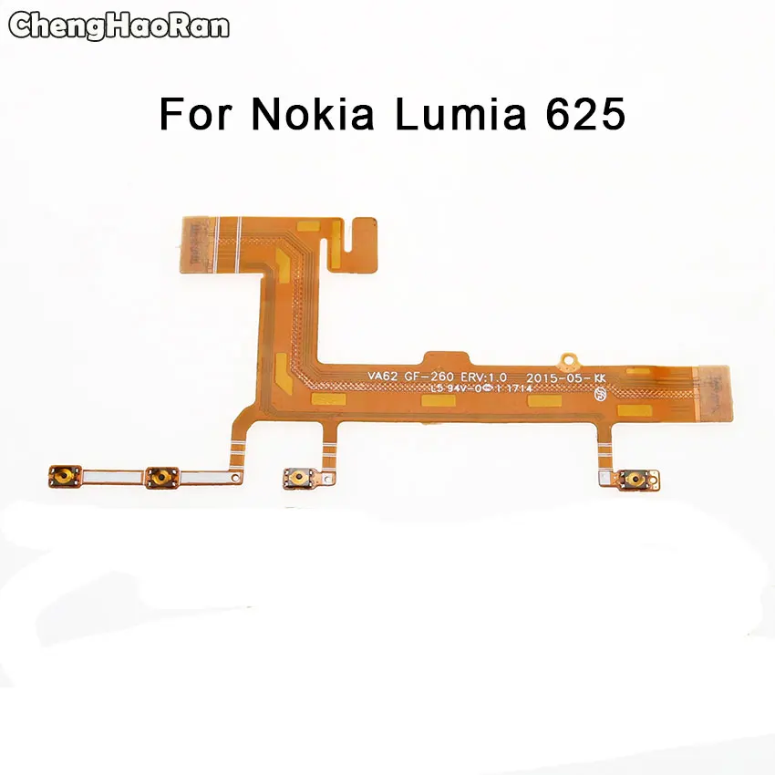 Гибкий кабель ChengHaoRan для Nokia Lumia XL X2 625 640XL 720 820 920 950 950XL 1020 1520 кнопка