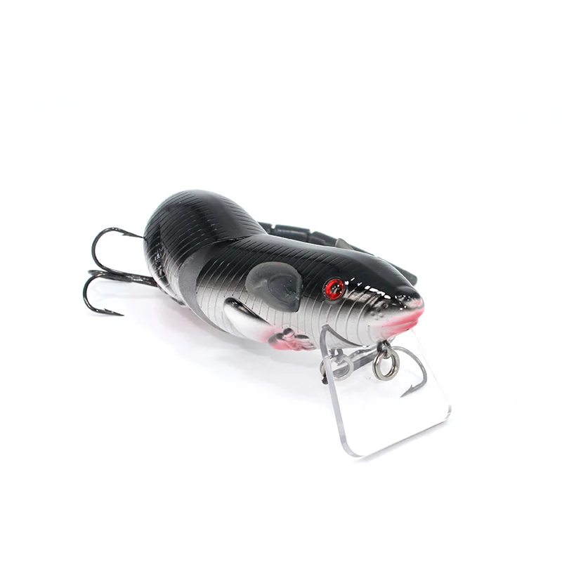 1 шт. приманка для рыбалки Реалистичная мышка Crankbait Vivid 3D Eyes плавания 13 см 60 г
