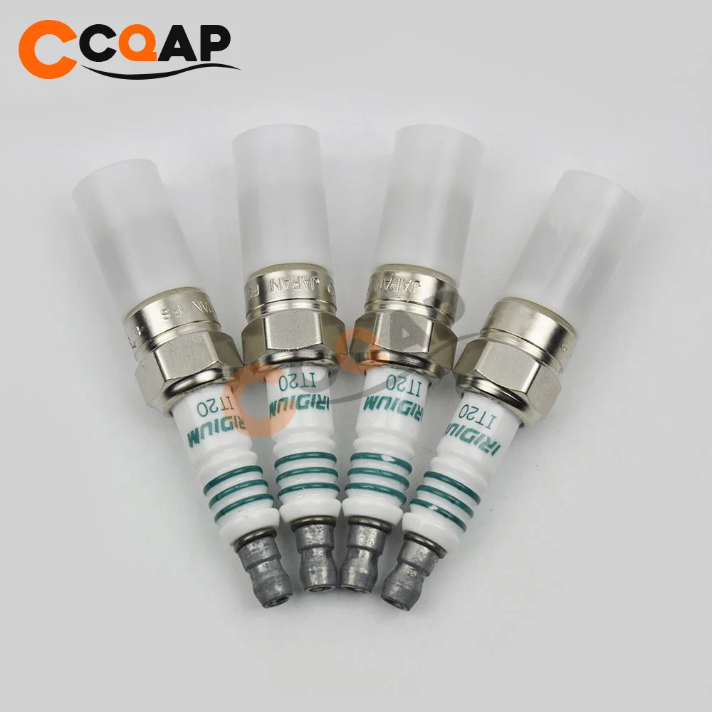 4 шт./лот автомобильная иридиевая Свеча зажигания IT20 5326 для Toyota Mazda Ford Focus Mondeo Lotus L3