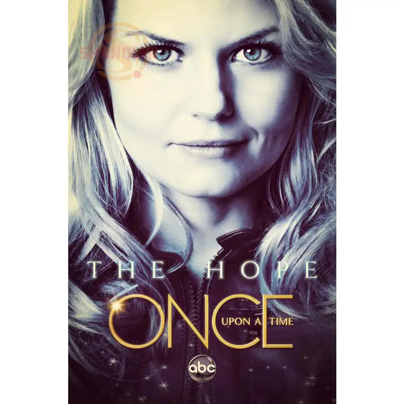 Новый постер Once Upon A Time атласный на заказ тканевый настенный с принтом из шелковой