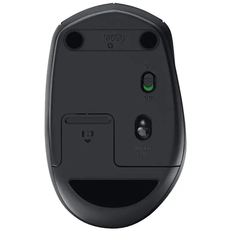 Logitech M590 беспроводная bluetooth мышь Mute 1000 Точек на дюйм оптический беззвучная мышка 7 кнопок управления Мышь для ПК компьютер