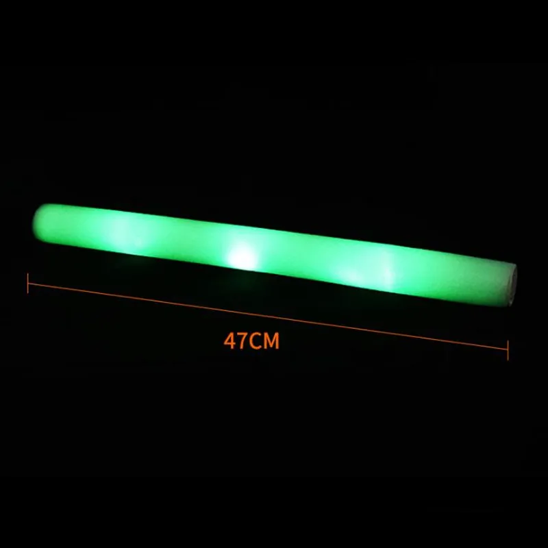 

24pcs Concert Colorful Light LED Foam Stick Wands Rally Rave Cheer Batons Party Flashing Glow Stick Light Sticks