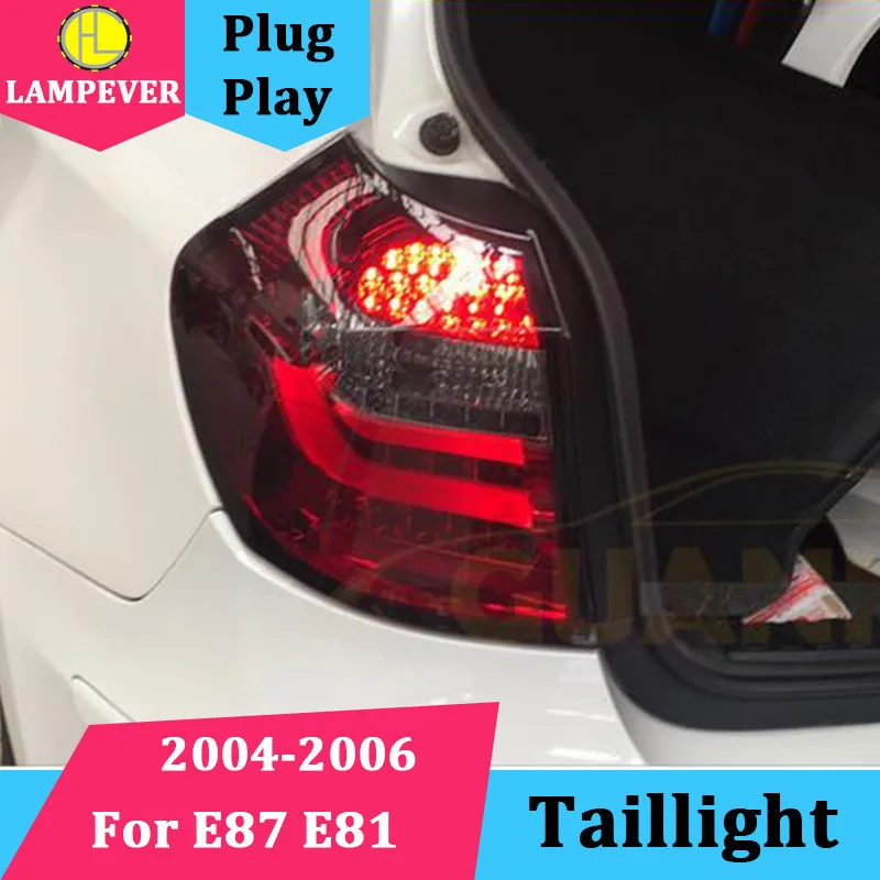Для BMW E87/E81 120 130 хвост светильник s в сборе 2004 2006/2007 2011 задние лампы автомобиль