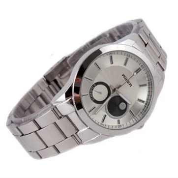 Hot sale women men's wristwatch full steel strap watch quartz lover's unisex high quality dress men clock | Наручные часы