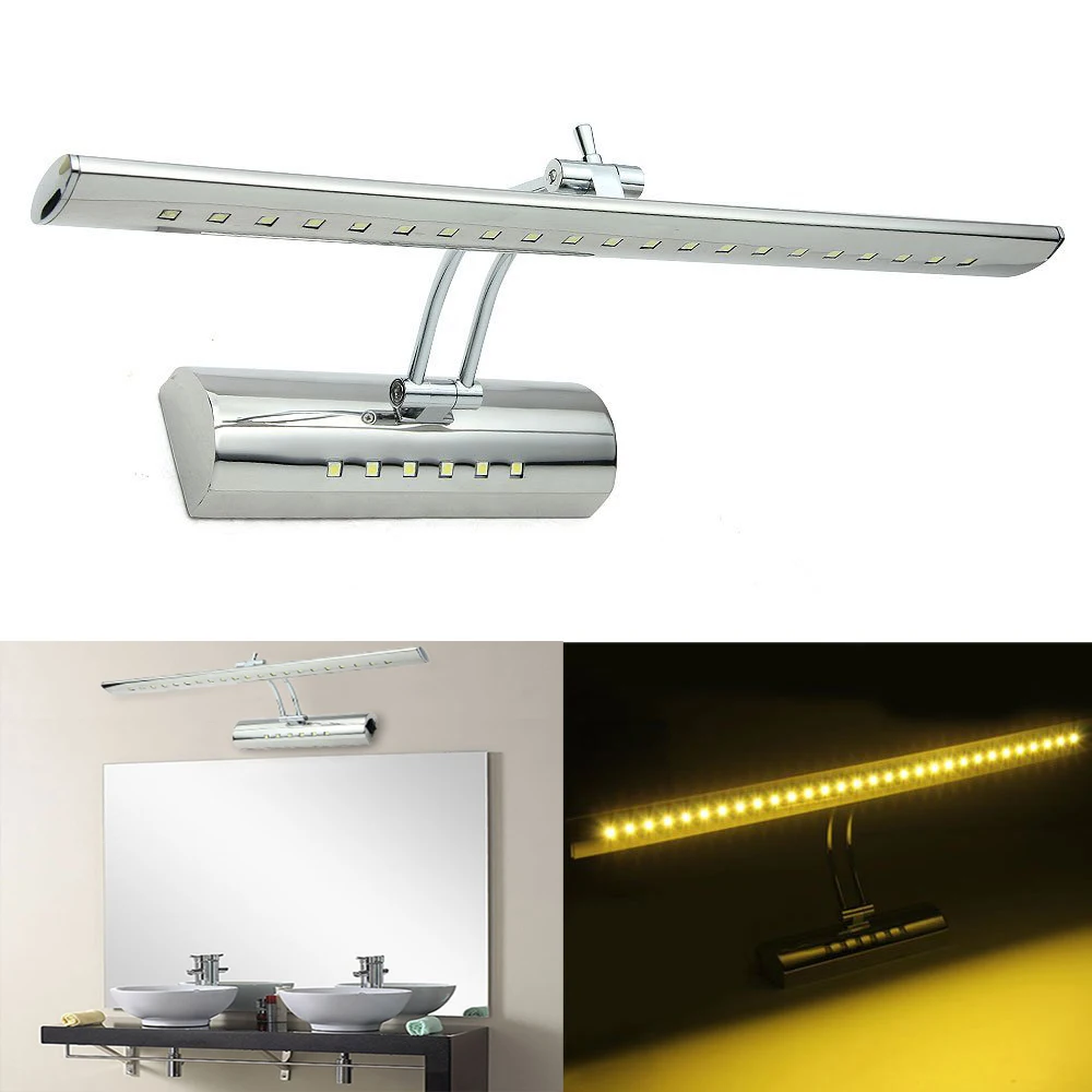 6W 27 LED 5050 SMD Lamp Mirror Cabinet with Switch AC 110V Warm White | Лампы и освещение