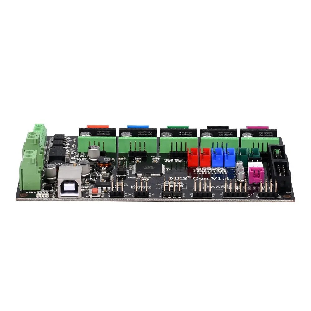 3D принтер MKS Gen V1.4 плата контроллера Mega 2560 R3 Материнская RepRap Ramps1.4 совместима с