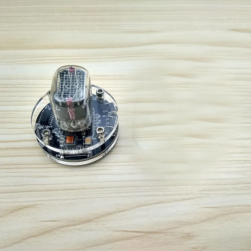 1-bit интегрированные светящиеся трубки часы для IN-12 IN12 IN-12a IN-12b DS3231 nixie встроенный
