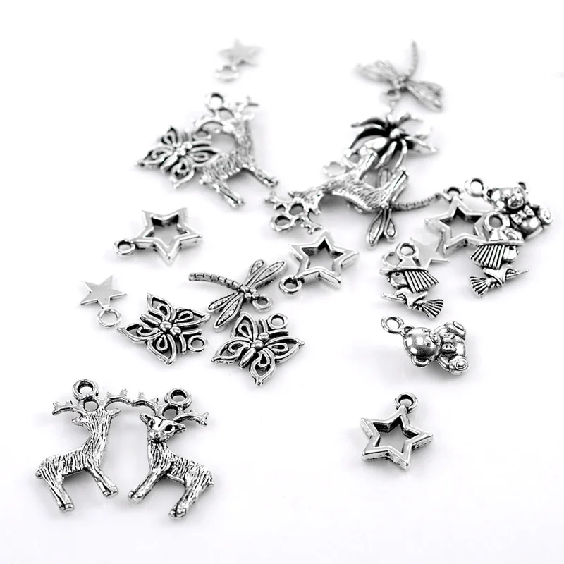 Doreenbeads амулет кулоны в форме античного серебра 28 мм x 5 мм-11 9 50 шт. (Z00035) | Украшения и