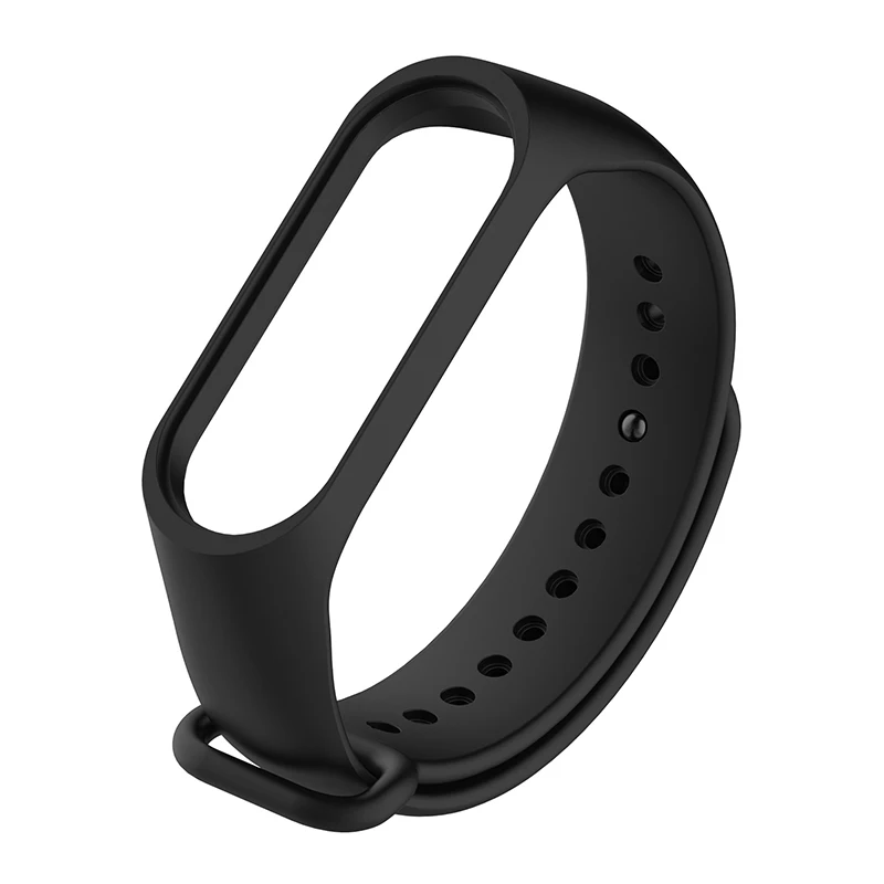 5 шт. силиконовый ремешок для Xiaomi Mi Band 3 4 сменный из мягкого силикона