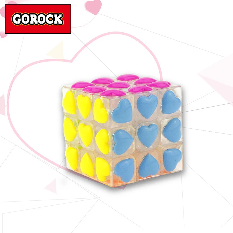 Конкурс Скорость 3x3x3 куб Волшебные кубики Профессиональный головоломки в форме