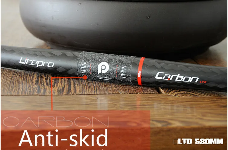 Litepro углеродный руль складной велосипедный BMX детали 25 4 мм 88 г/108 г|carbon handlebar|bicycle