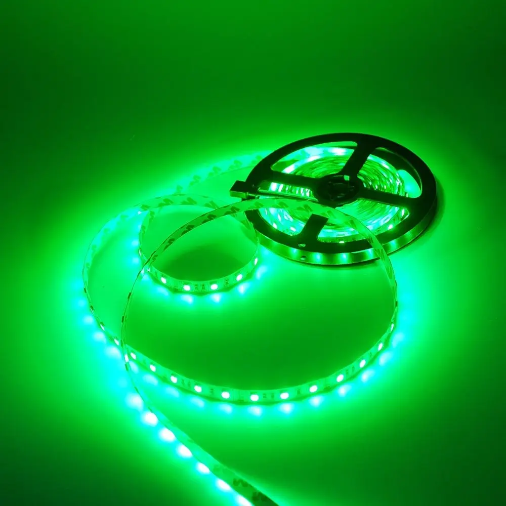 LED strip 5050 DC12V flexible light 60LED/m 5m/Lot RGB/Pink//Purple/Ice Blue Strip | Лампы и освещение