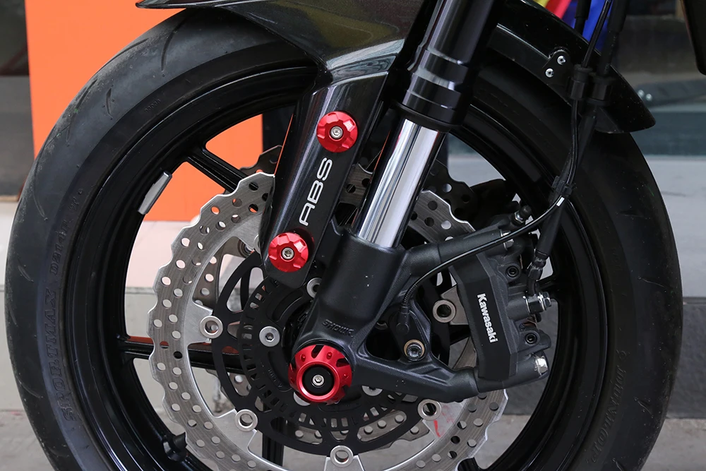 SMOK Универсальный Мотоцикл с ЧПУ рамка Крышка отверстия для Kawasaki Z1000 Z800 Versys 650 Z125