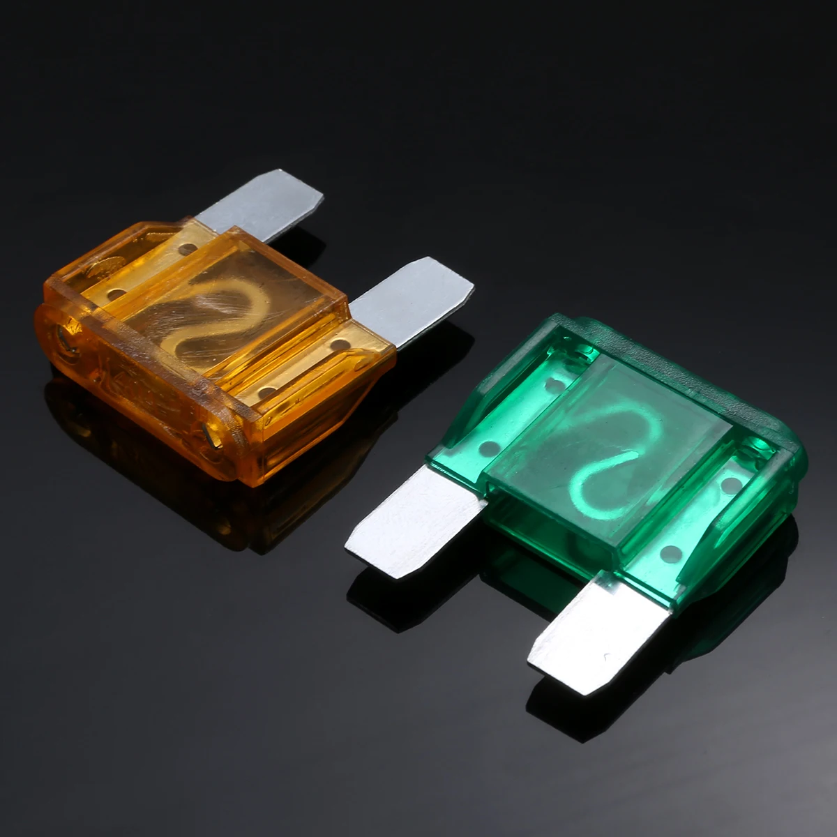 

Car-Styling 24pcs Assortment 20A - 100A Car Blade Fuse With Clip Auto Standard Mini Fuse Boat Motorcycle Fuse