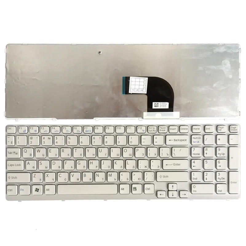 Новый для sony vaio SVE1511Q1ESI SVE1511D1EW SVE151C11M SVE1511C119B Витте Русский RU Клавиатура