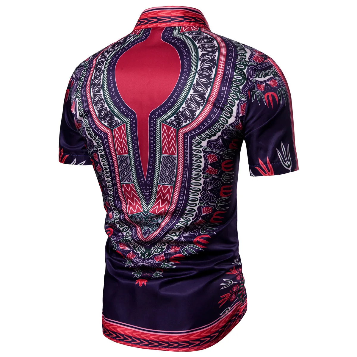 

Nice Vogue New Men Short Shirts Clothing Fashion Wind Men Suit Shirt Large Size Beach short-sleeved Shirts For Male