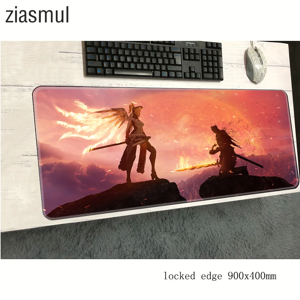 Коврик для мыши dark души 900x400x2 мм крутой новый коврик компьютерной игровые