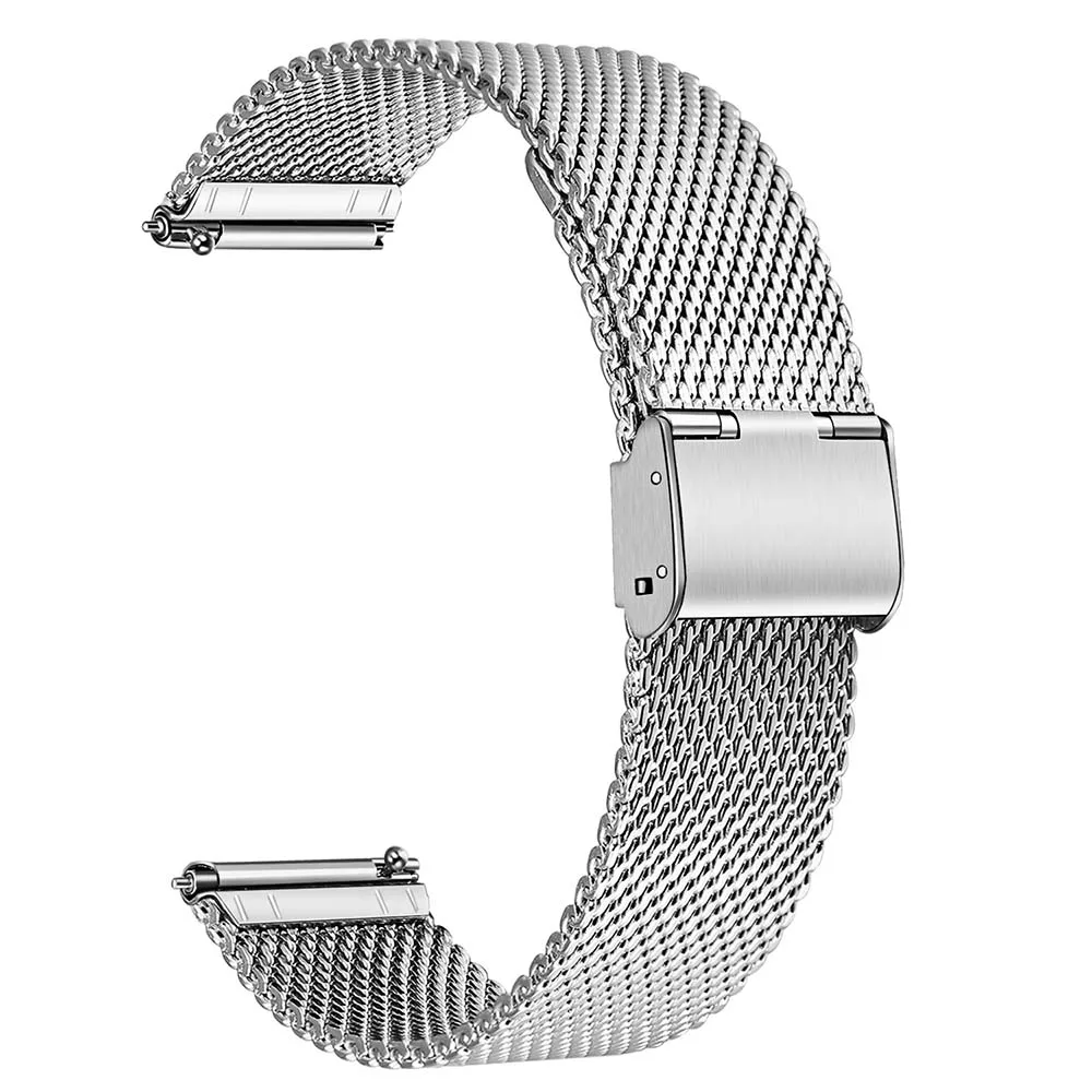 Миланская Нержавеющая сталь ремешок для часов 18/20/22 мм Huawei Watch GT/Pro/Honor Magic/2 Classic/2 Sport