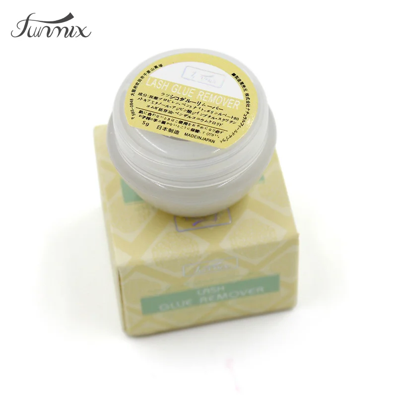 10 шт. средство для снятия клея ресниц инструмент-крем 5g ароматизированный запах |
