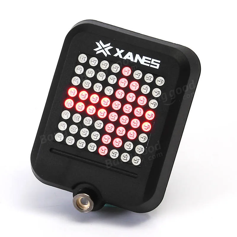 OUTERDO XANES 64 светодиодный интеллигентая(ый) Тормозной Предупреждение велосипедный задний фонарь светильник 600LM Пособия по немецкому языку Стандартный передняя фара для велосипеда светильник набор Accessoy