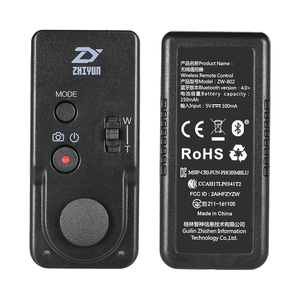 ZHIYUN официальный удаленного ZWB02 Беспроводной Управление монитор для крана 2 плюс