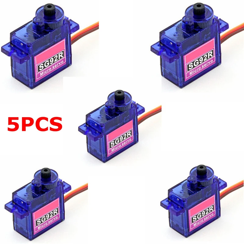 5 шт. SG92R/6 SG51R микро цифровой сервопривод г/9 г 2 кг для RC самолета дистанционного