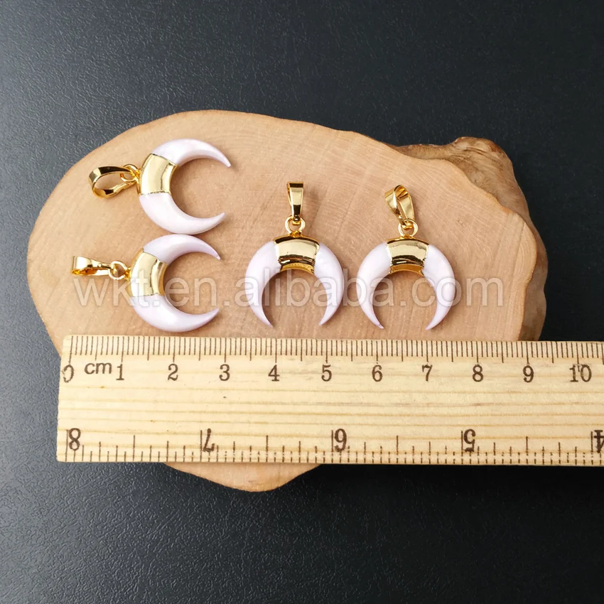 Оптовая продажа 5 шт./партия кулон в форме рога для изготовления ювелирных