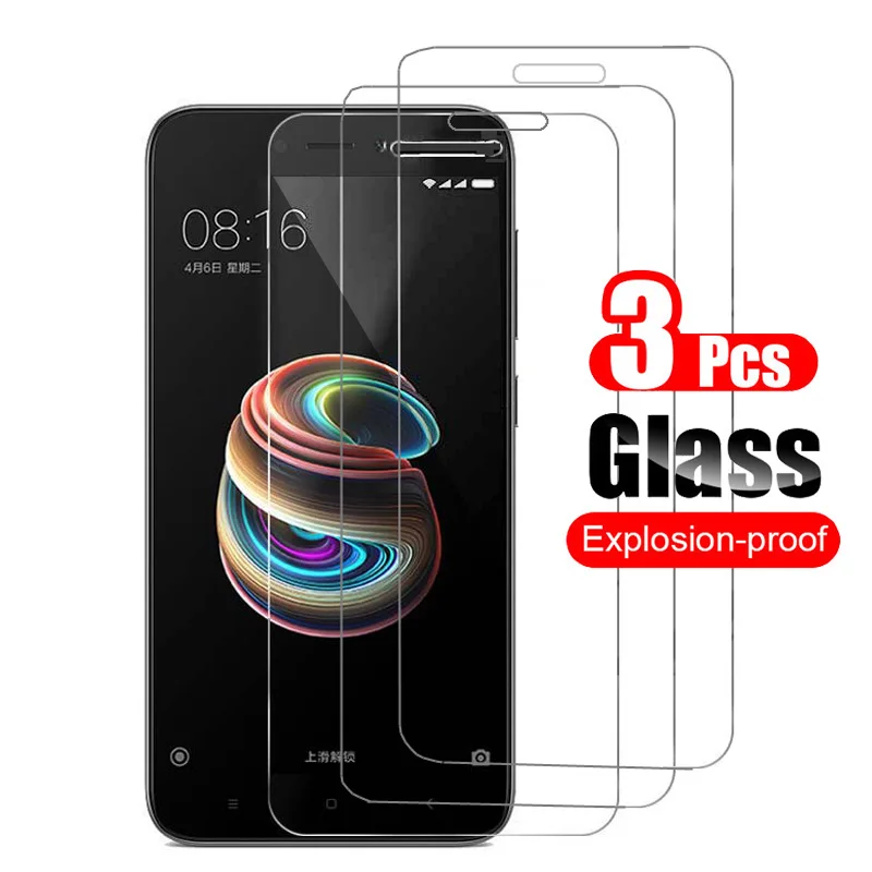 

3Pcs For Xiaomi Redmi 5A Tempered Glass Screen Protector Protective Film 0.26mm 9H For Xiaomi Redmi 5A Case Friendly Glass