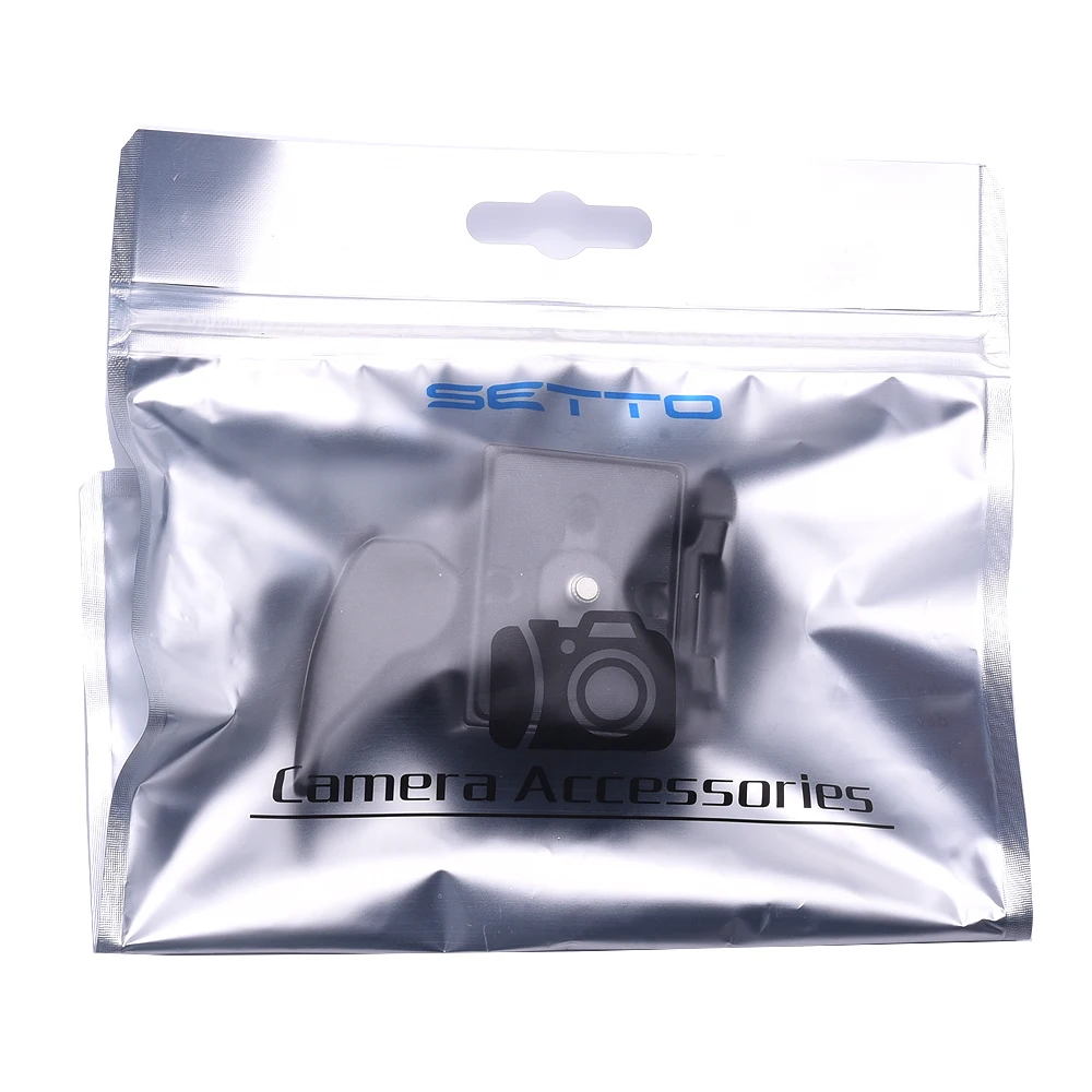 SETTO 323 Quick Release Clamp Adapter For Camera Tripod with Manfrotto 200PL-14 Compat Plate BS88 HB88 Stabilizer Plate (art.: 785262d4f) - 785262d4f