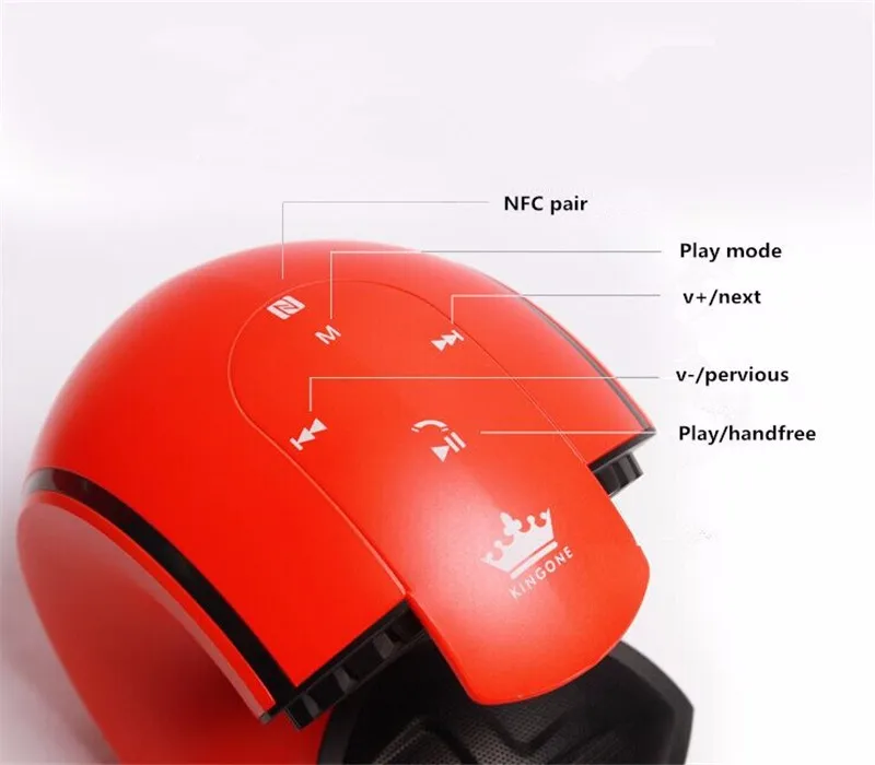 Модные Kingone K99 Беспроводной Bluetooth Динамик басовый сабвуфер Поддержка TF карта NFC
