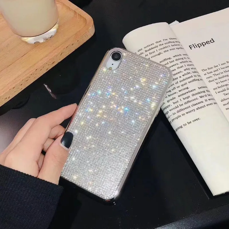 Модный Блестящий Мягкий чехол из ТПУ для iPhone 6 6s Plus 7 8Plus X XS Max XR Star World|Чехлы-накладки| |