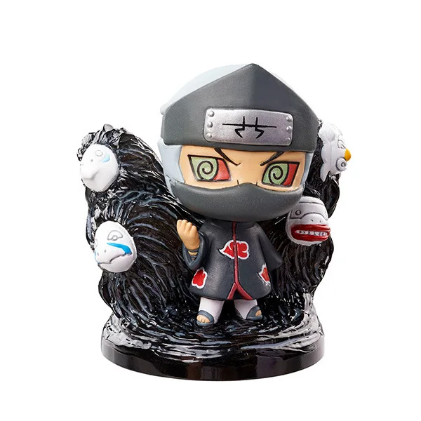 6 шт./компл. новый комплект героев Наруто Akatsuki Deidara Kakuzu Hidan Zetsu Sasori крепления Аниме