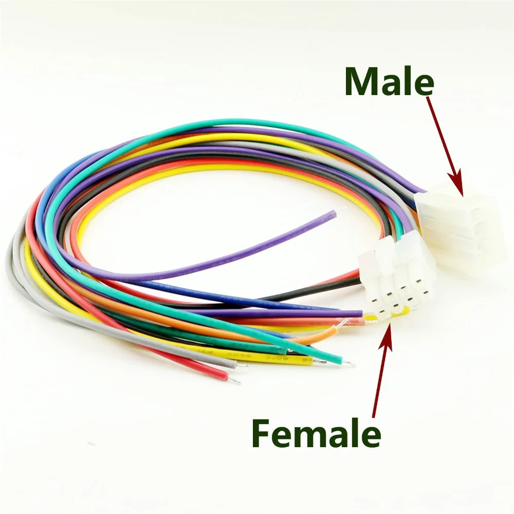 

10 шт. ATX 8 Pin 2X4 Pin штекер и гнездо Материнская Плата ЦП EPS адаптер кабель 30 см