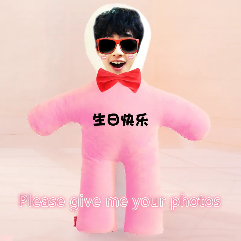 Фото на заказ подушка настоящей гуманоидной куклы Рождественские украшения для детей DIY Игрушка специальная цена Подарки на День рождения Личность Детские игрушки.